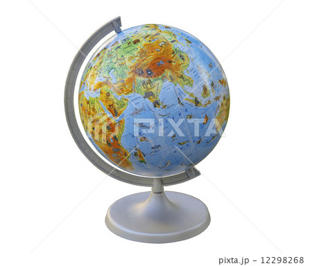 Globe. layout of the land 12298268