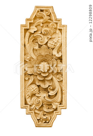 Stone flower decoration from Indonesia Stone flower decoration from Indonesia 12298809