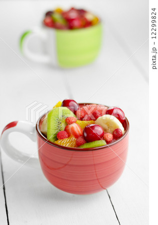 Cups with fruits Cups with fruits 12299824