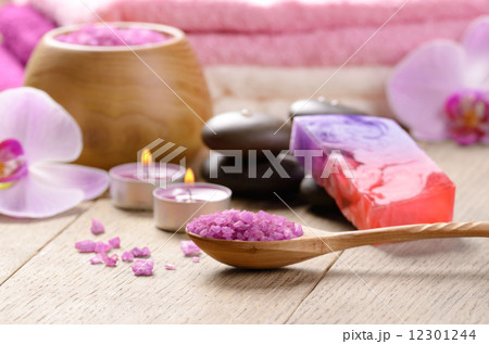 Lavender salt spa set Lavender salt spa set 12301244