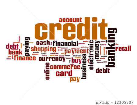 Credit word cloud Credit word cloud 12305507