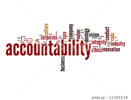 Accountability word cloud 12305519
