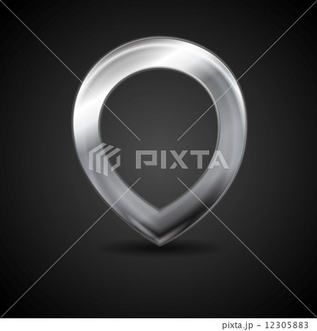 Metallic mark label logo design 12305883