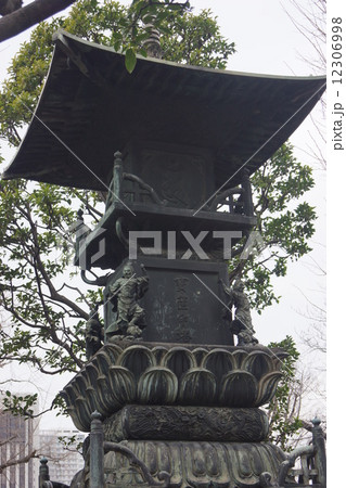 浅草　浅草寺　宝篋印塔 12306998
