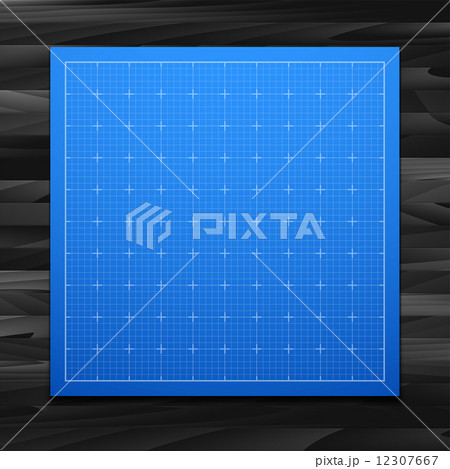Blue isolated square grid with shadow isolated on wood texture Blue isolated square grid with shadow isolated on wood texture 12307667
