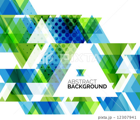 Triangle geometric abstract background 12307941