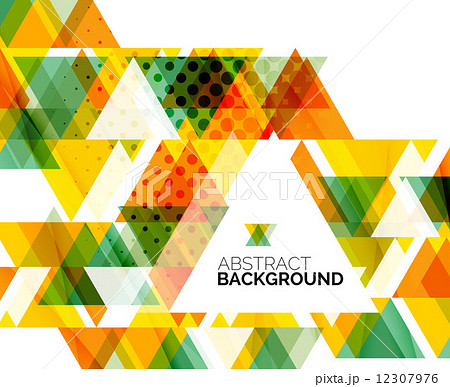 Triangle geometric abstract background Triangle geometric abstract background 12307976