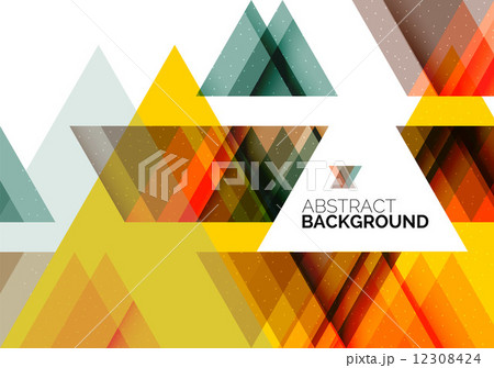 Triangle geometric concept 12308424