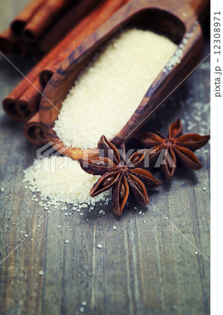 spices and brown sugar spices and brown sugar 12308971