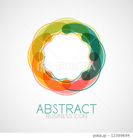 Symmetric abstract geometric shape Symmetric abstract geometric shape 12309694