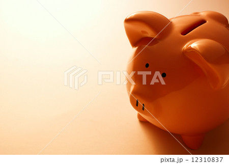 Backlit pink piggy bank Backlit pink piggy bank 12310837