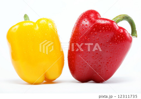 Healthy food. Fresh vegetables. Peppers on a white background. Healthy food. Fresh vegetables. Peppers on a white background. 12311735