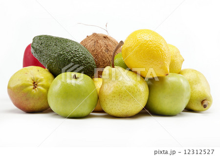 fruits isolated on a white background. 12312527