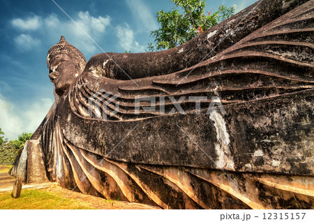 Wat Xieng Khuan Buddha park. Vientiane, Laos Wat Xieng Khuan Buddha park. Vientiane, Laos 12315157