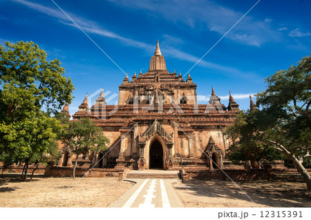 Sulamani Pagoda. Buddhist Temples at Bagan, Myanmar (Burma) trav 12315391