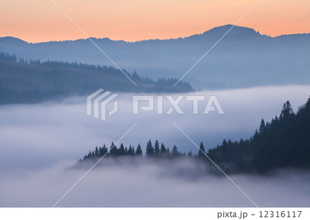 Majestic sunset in the mountains landscape. Carpathian, Ukraine Majestic sunset in the mountains landscape. Carpathian, Ukraine 12316117