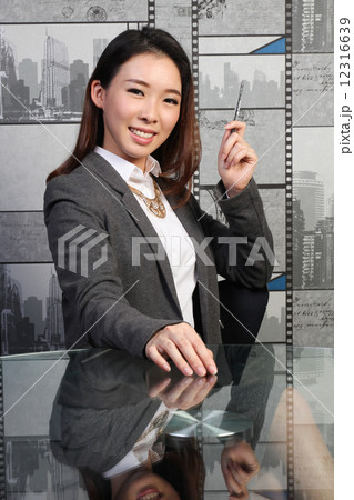 Confident asian career woman 12316639