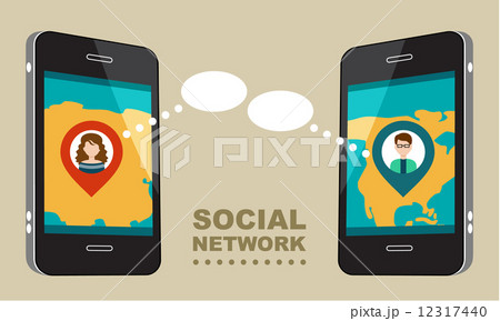 Concept for social network. 12317440