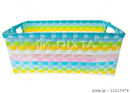 Colorful pastic basket 12317479