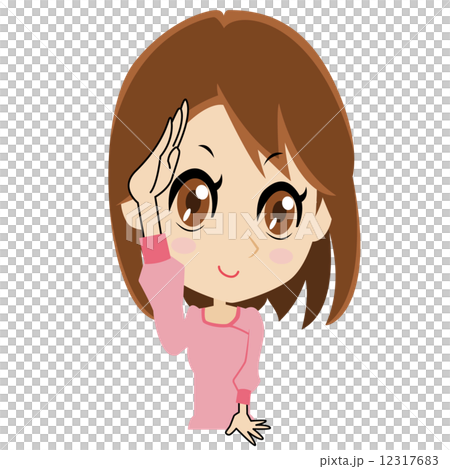 了解する若い女性 12317683