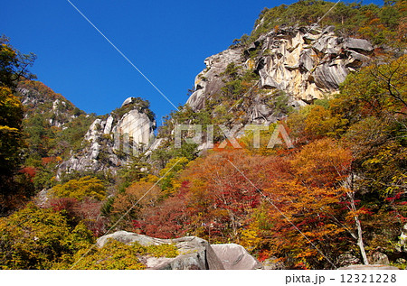 紅葉の昇仙峡（山梨県甲府市） 12321228