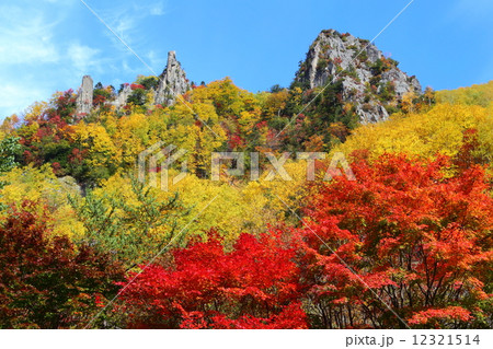 層雲峡の紅葉 層雲峡の紅葉 12321514