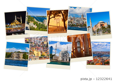 Stack of Istanbul Turkey travel images Stack of Istanbul Turkey travel images 12322641