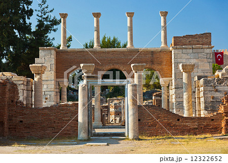 Ruins of st. Johns Basilica at Selcuk Ephesus Turkey Ruins of st. Johns Basilica at Selcuk Ephesus Turkey 12322652