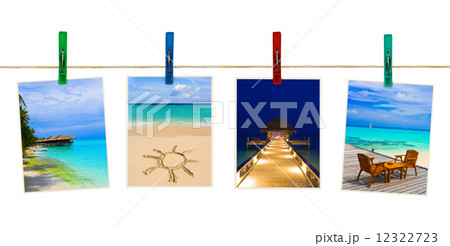 Nature photography on clothespins 12322723