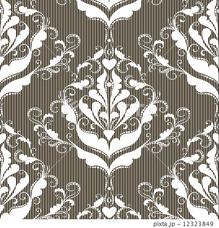 Damask background for design use 12323849