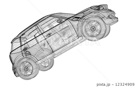 car 3D model car 3D model 12324909