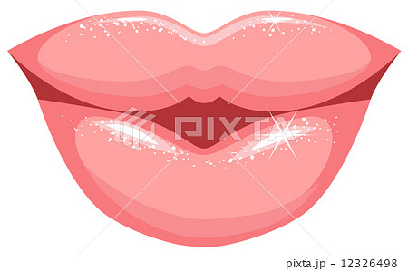 Human female lips 12326498