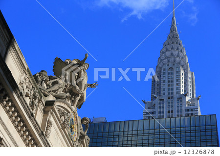 グランドセントラル駅とクライスラービル 12326878