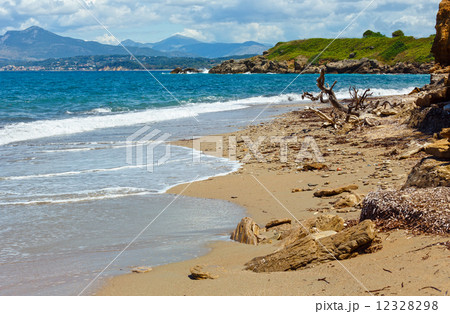 Summer beach view (Greece, Lefkada). 12328298