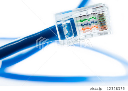 Blue Ethernet Line 12328376