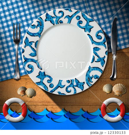Table Arrangement for Seafood Menu 12330133