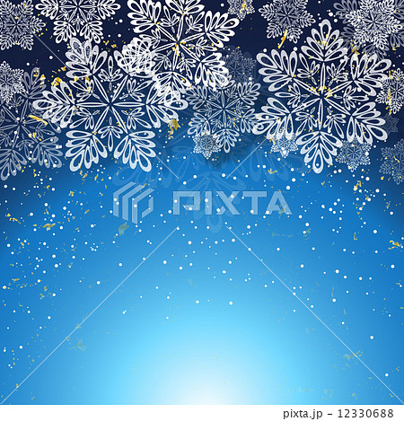 クリスマス　雪の結晶 12330688