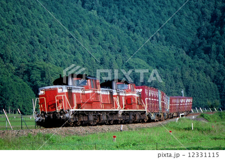 DD51重連牽引　貨物列車 12331115