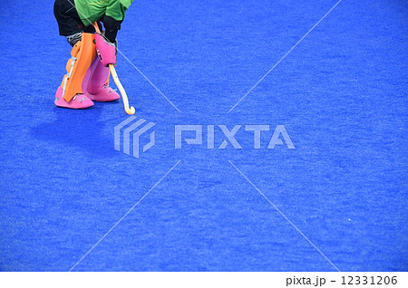 ホッケーのゴールキーパー ホッケーのゴールキーパー 12331206