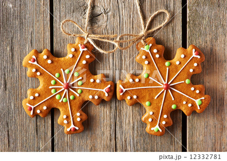 Christmas homemade gingerbread cookies 12332781