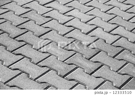 Abstract background texture of modern gray cobblestone road Abstract background texture of modern gray cobblestone road 12333510
