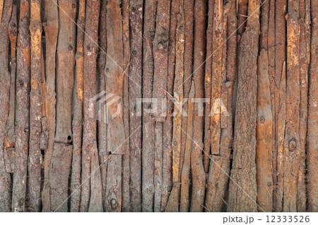 Old rough wooden wall, background photo texture 12333526
