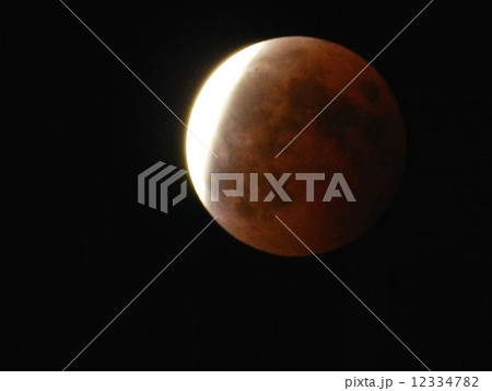 皆既月蝕 2014年10月8日北海道千歳にて 皆既月蝕 2014年10月8日北海道千歳にて 12334782