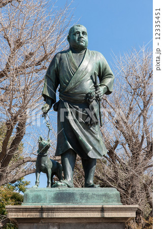 上野公園西郷隆盛銅像 12335451