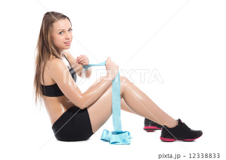 Pretty blond woman Pretty blond woman 12338833