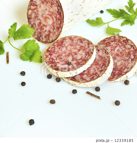 salami slices 12339185