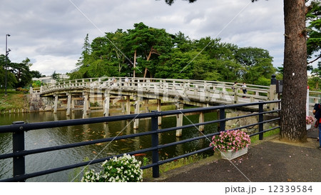 高田城址公園極楽橋 12339584