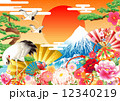 和風背景 12340219