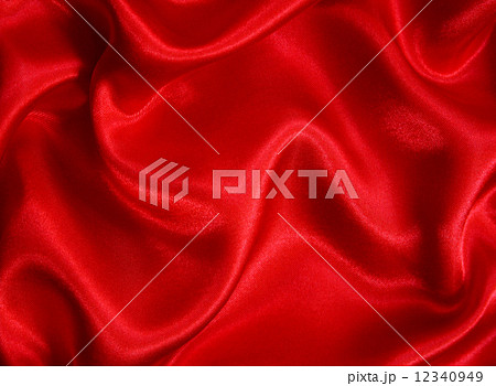 Smooth Red Silk as background 12340949
