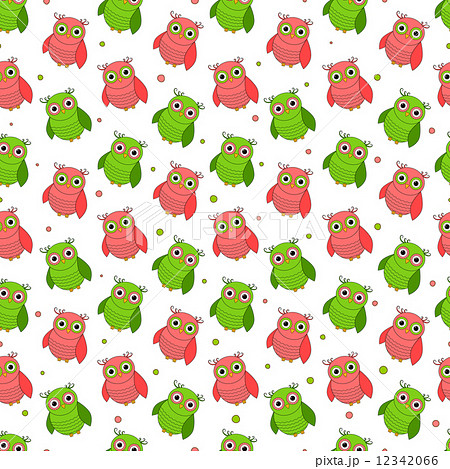 funny owls seamless funny owls seamless 12342066